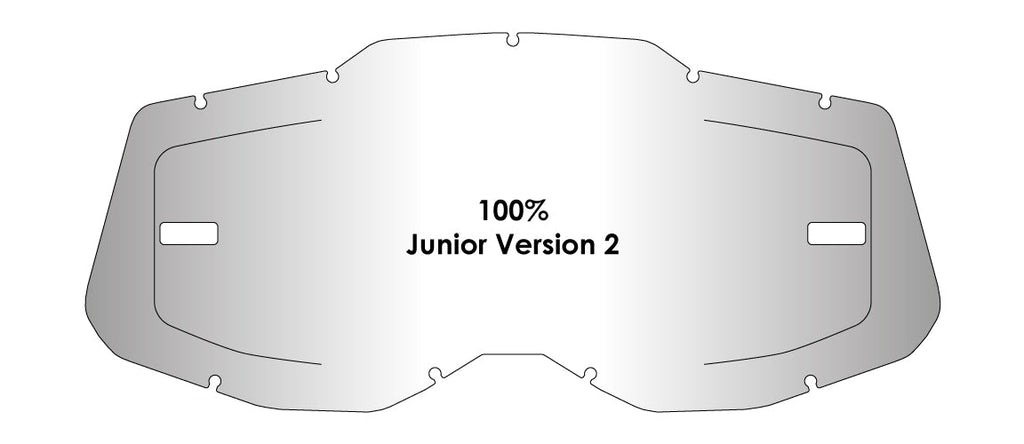 AirScreen 100% Strata 2 Youth / Accuri 2 Youth - McHall Motosports