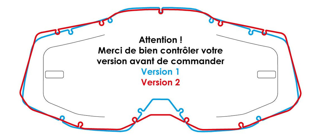 AirScreen 100% Strata V2 / Accuri V2 / Racecraft V2 (new version) - McHall Motosports