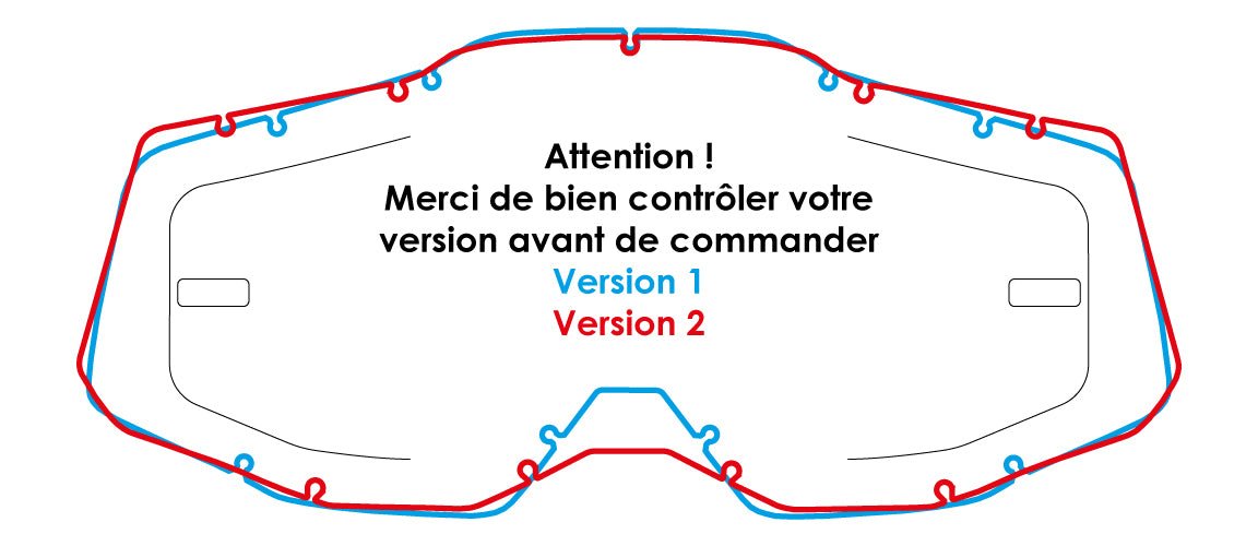 AirScreen 100% Strata V2 / Accuri V2 / Racecraft V2 (new version) - McHall Motosports