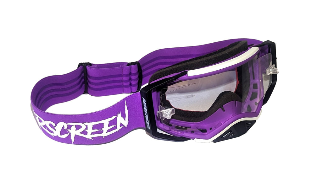 AirScreen AERO 05 EX goggle with opening lens - McHall Motosports