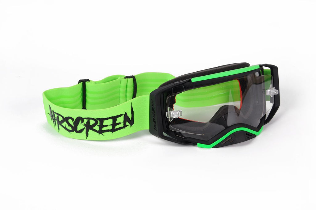 AirScreen AERO 07 EX goggle with opening lens - McHall Motosports