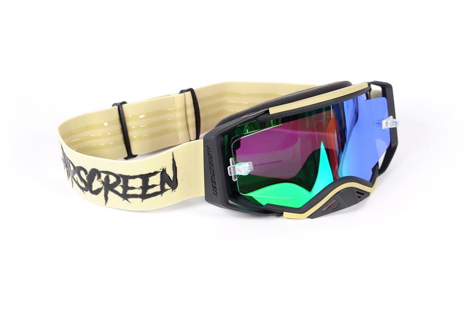 AirScreen AERO 08 EX goggle with opening lens - McHall Motosports
