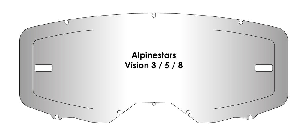 AirScreen Alpinestars Vision 3 / 5 / 8 - McHall Motosports