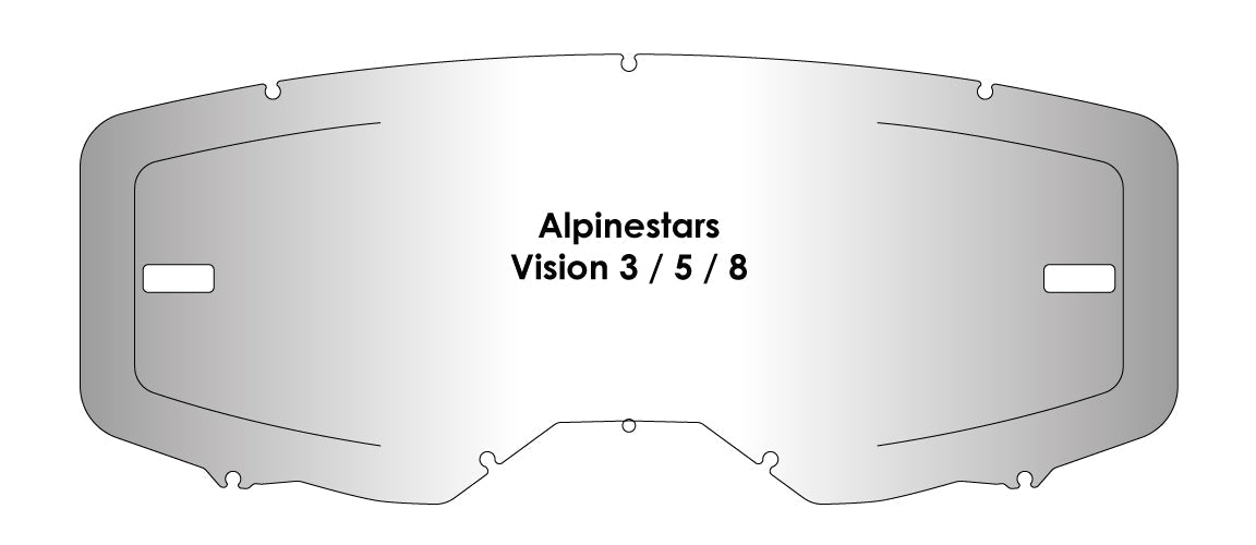 AirScreen Alpinestars Vision 3 / 5 / 8 - McHall Motosports