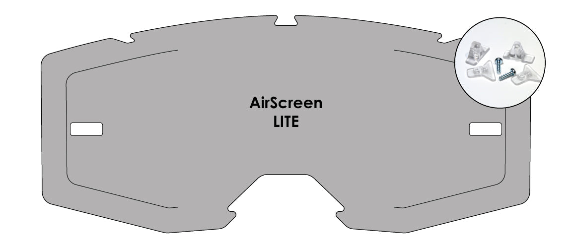 AirScreen LITE EX Opening Lens - McHall Motosports