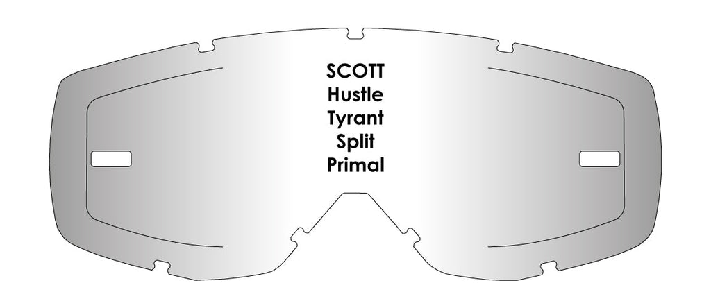 AirScreen Scott Hustle / Tyrant / Split / Primal - McHall Motosports