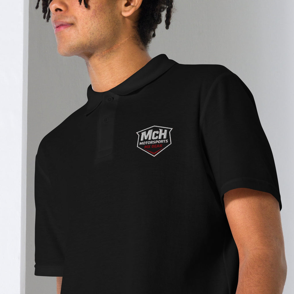 McH Mx Gear Unisex pique polo shirt - McHall Motosports