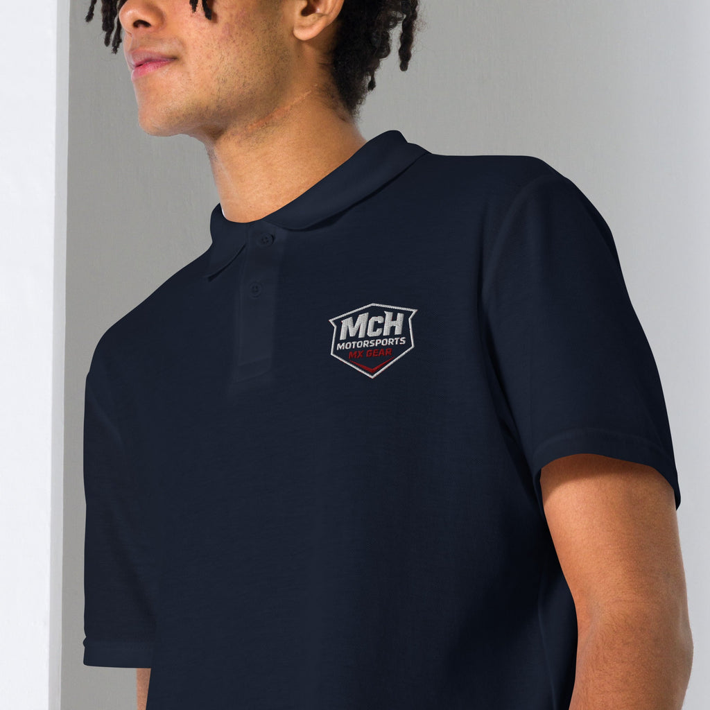 McH Mx Gear Unisex pique polo shirt - McHall Motosports