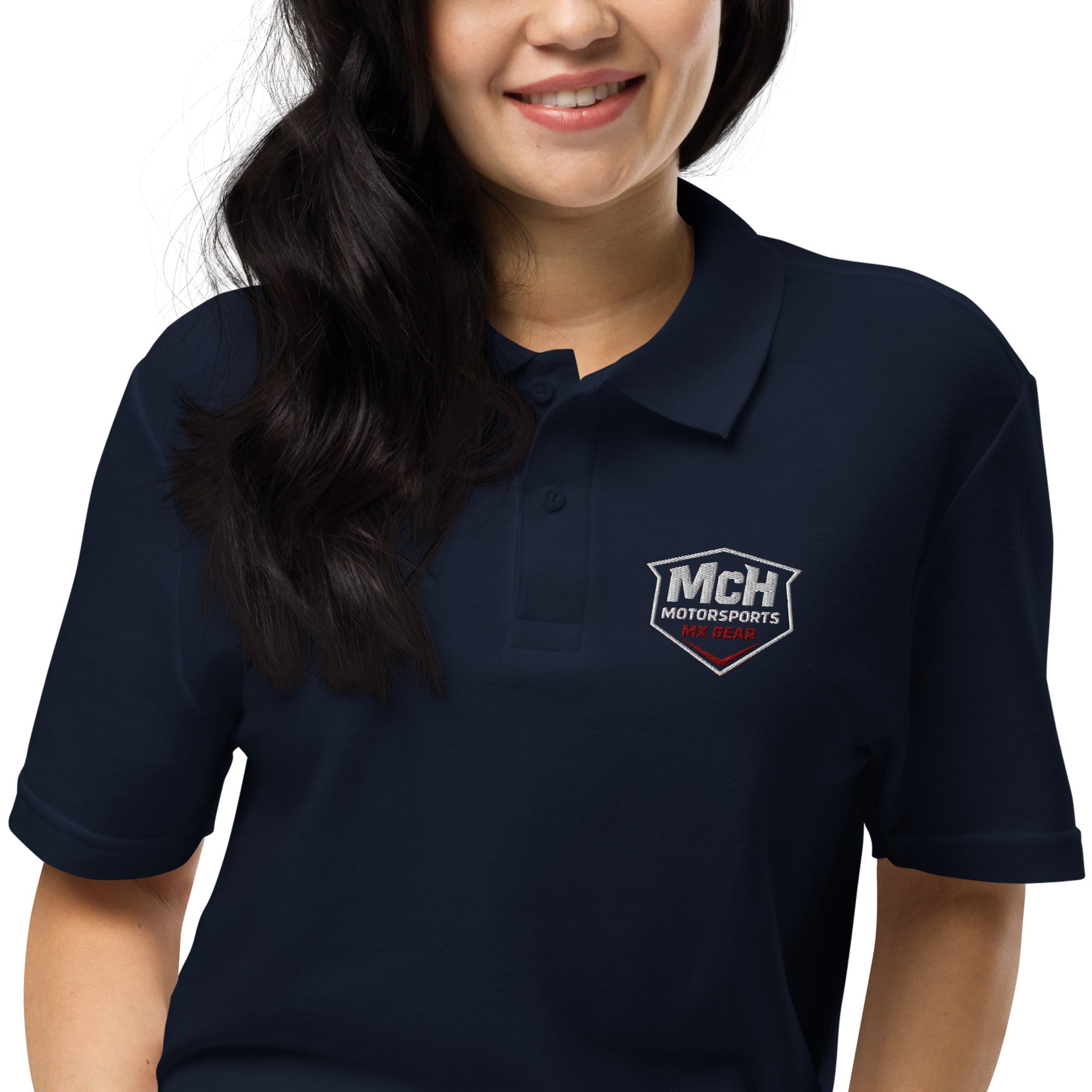McH Mx Gear Unisex pique polo shirt - McHall Motosports