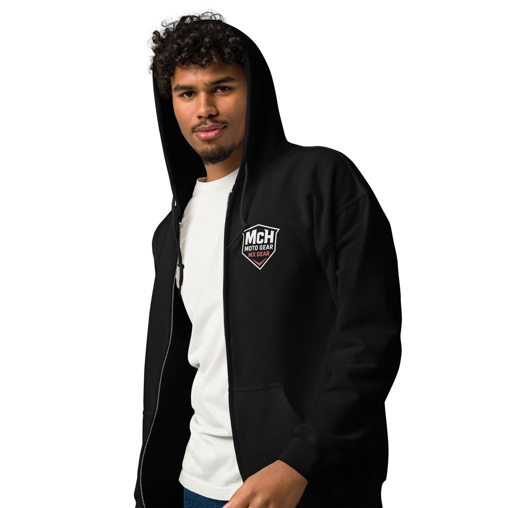 McH Mx Gear/Single track fairly zip hoodie - McHall Motosports