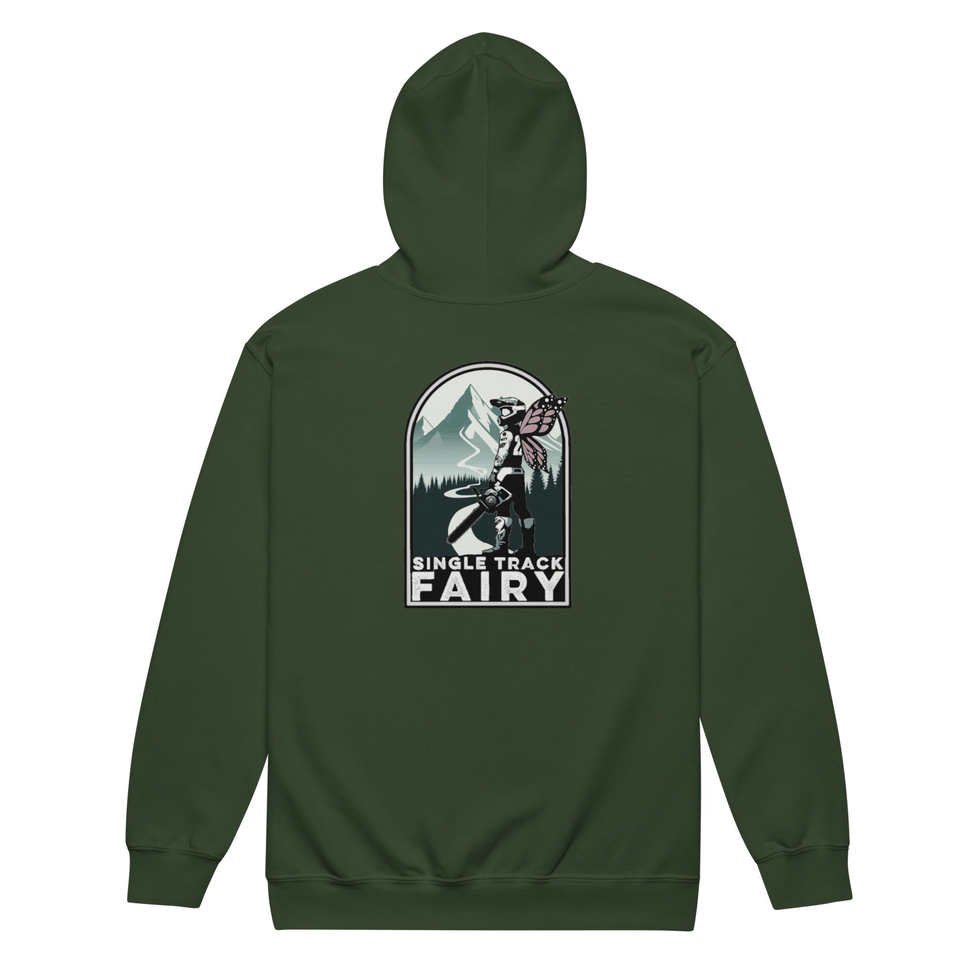 McH Mx Gear/Single Track Fairy Zip Hoodie - McHall Motosports