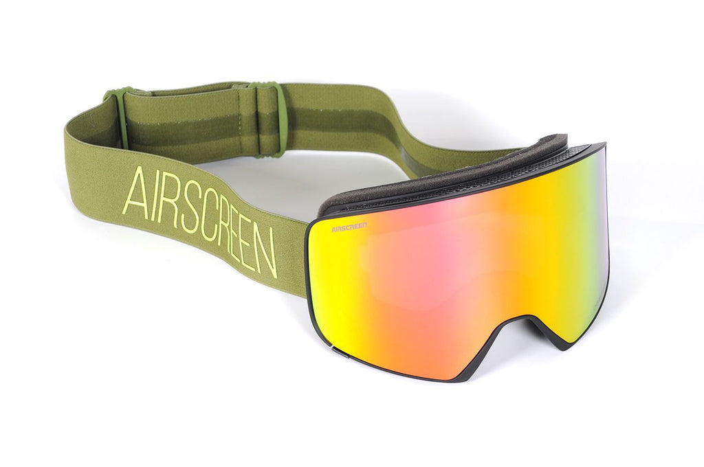 NIVIS 06 (Trail khaki / iridium red lens + pink lens) - McHall Motosports