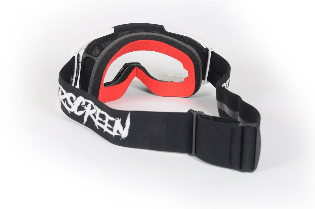 S - FIT EX 01 (Blak & white / clear opening lens) - McHall Motosports