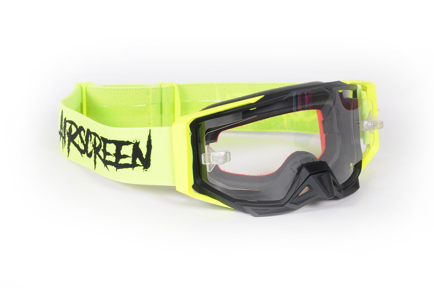 S - FIT EX 03 (Neon yelow / clear opening l - McHall Motosports
