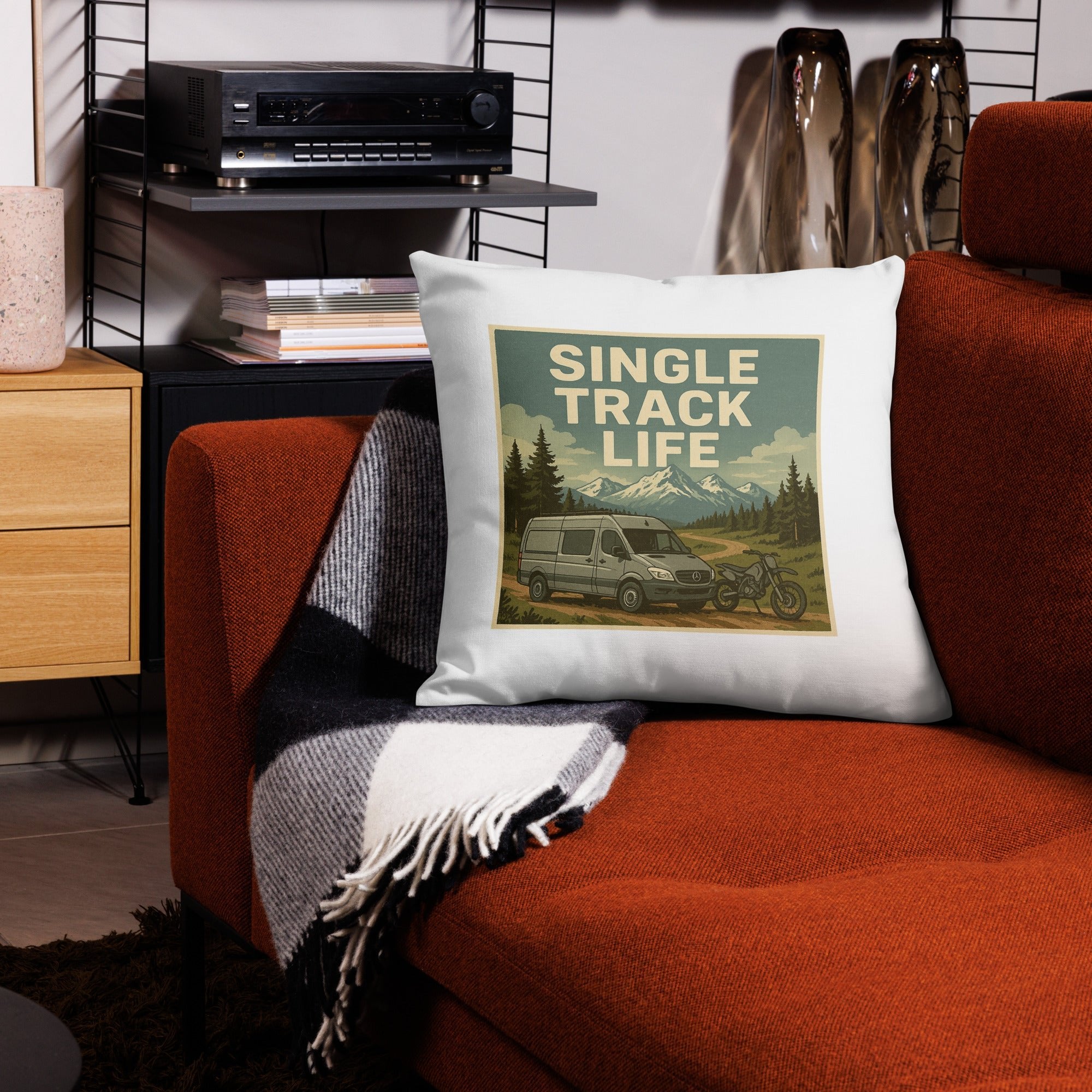 Sprinter Van Single track Life Pillow case - McHall Motosports