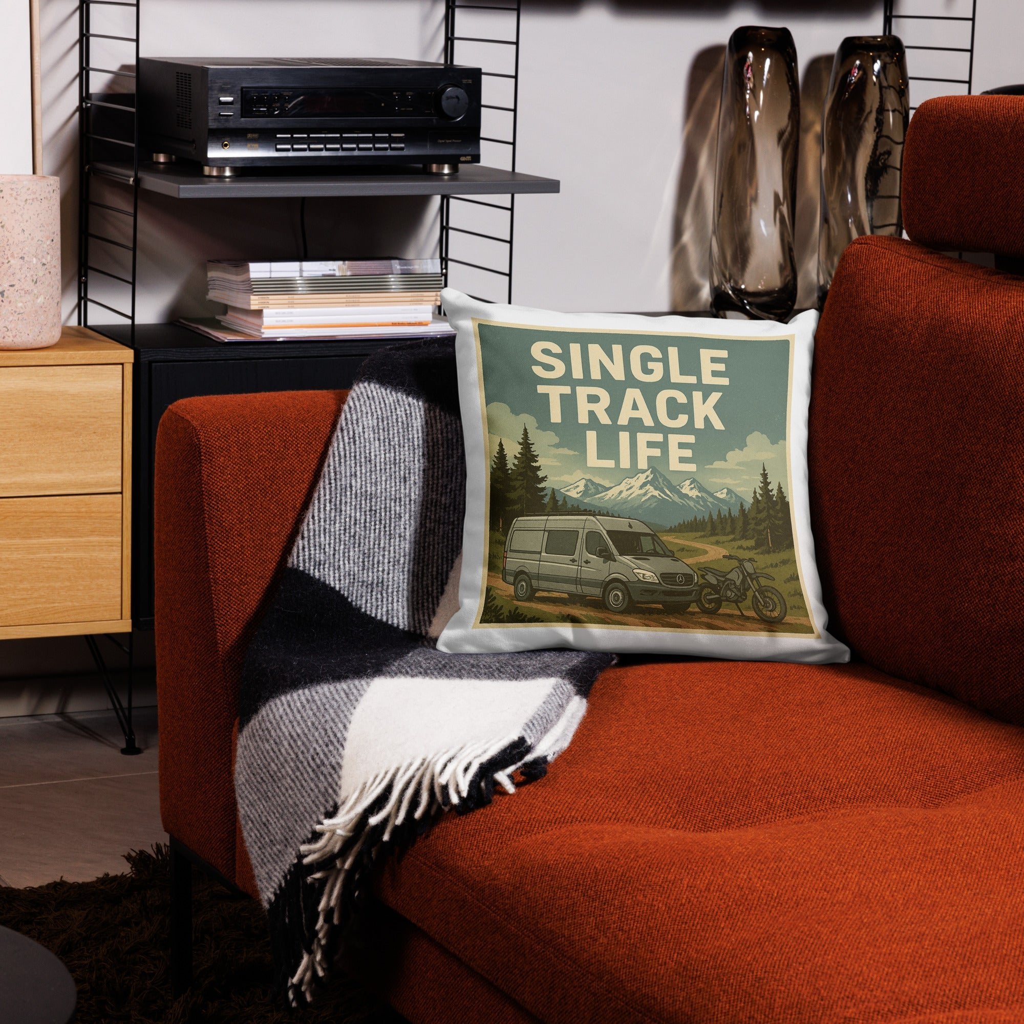 Sprinter Van Single track Life Pillow case - McHall Motosports