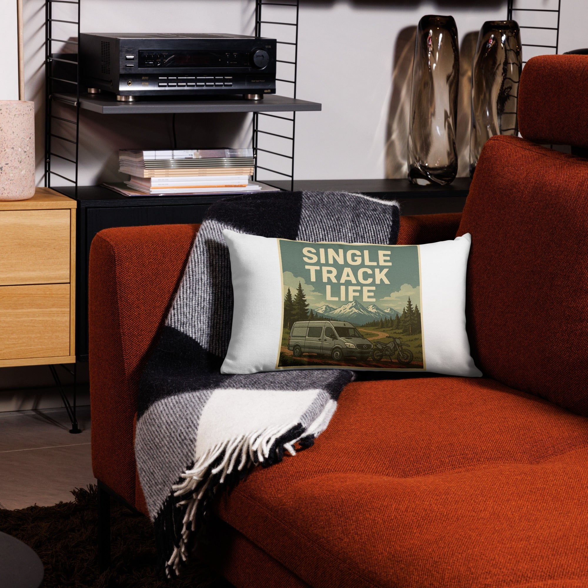 Sprinter Van Single track Life Pillow case - McHall Motosports